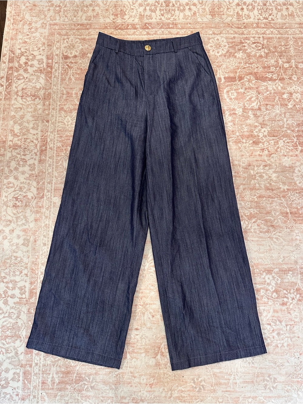 NWOT 🦋 Commense High Waisted Denim Pants - Picture 4 of 12